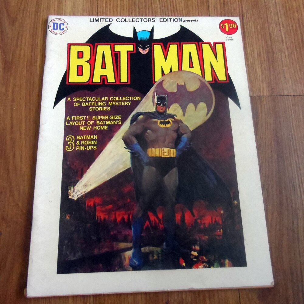 1976 Batman DC Linited Collector's Edition Large Comic Book (34cm X 26cm)
